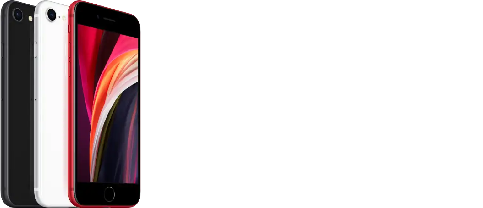 iPhone SE Silver 64 GB UQ mobile - スマートフォン本体